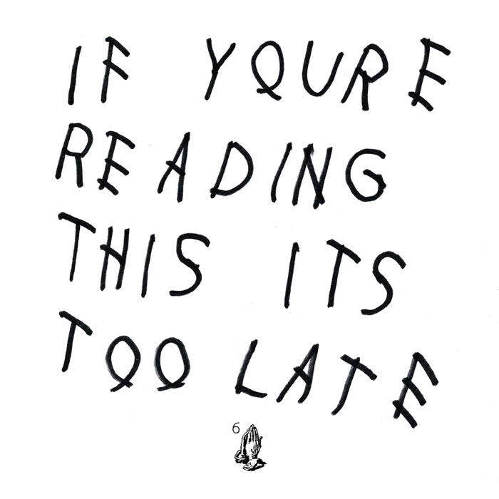 If You're Reading This It's Too Late cover